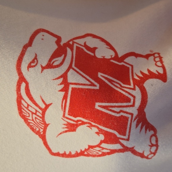 47 Brand Maryland Terrapins  Take Two Bonita Sweatshirt Red White XL - Picture 7 of 10